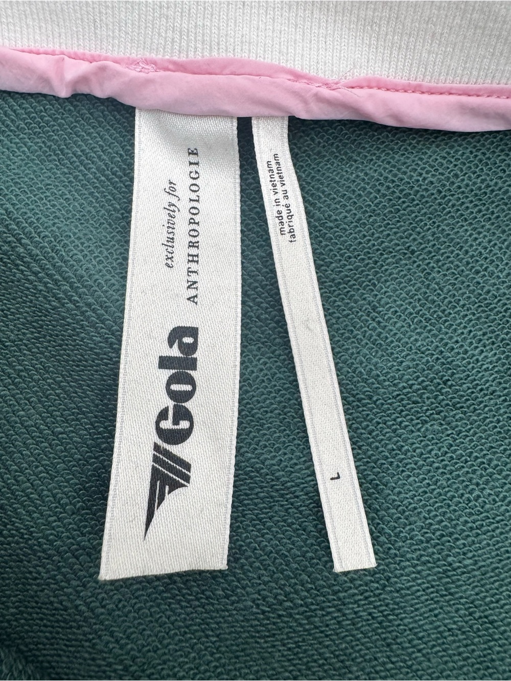 Anthropologie x Gola Hat Trick Windbreaker Jacket - size large - Picture 7 of 7